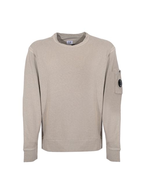 Felpa girocollo in cotone mafilè Dove C.P. COMPANY | 20CMSS207A 110337O904